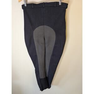 Dublin Ride Life Style Black Full Seat Breeches Riding Pants Size 32 Long